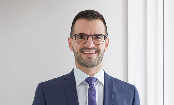 Portraitfoto von Fabian Brändle, Senior Kundenberater Key Clients bei der St.Galler Kantonalbank
