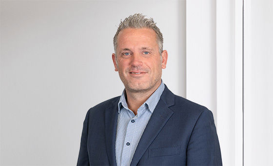Portraitfoto von Christof Huber, Senior Berater Privatkunden bei der St.Galler Kantonalbank
