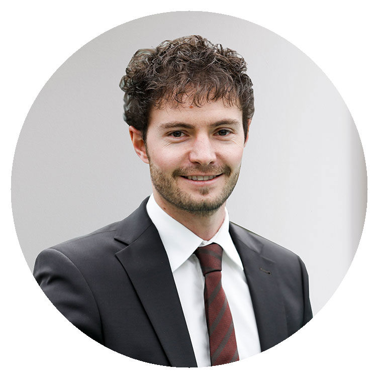 Portraitbild von Daniel Willi in rundem Format
