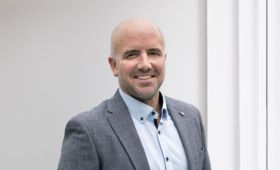 Portraitfoto von Markus Koch, Geschäftsfeldmanager Firmen, Gewerbe, Immobilieninvestoren bei der St.Galler Kantonalbank
