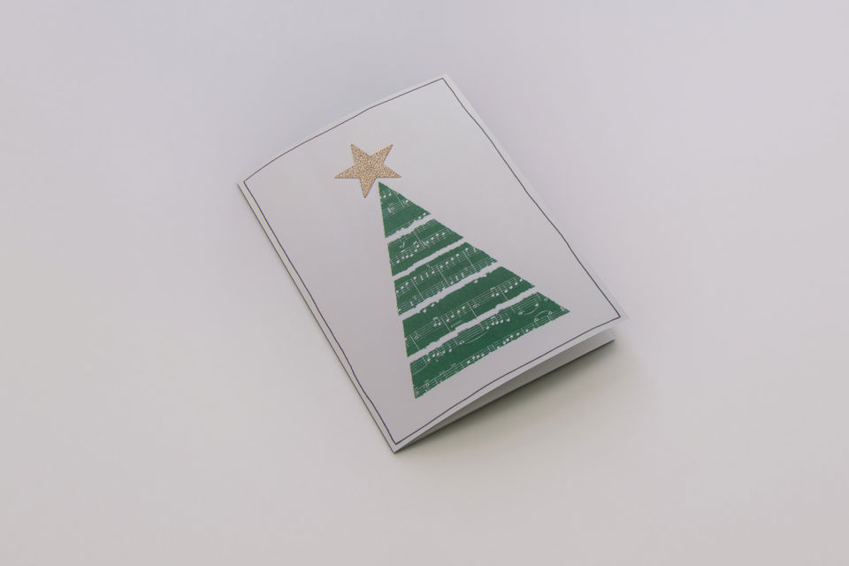 Weihnachtskarte 2023 der St.Galler Kantonalbank