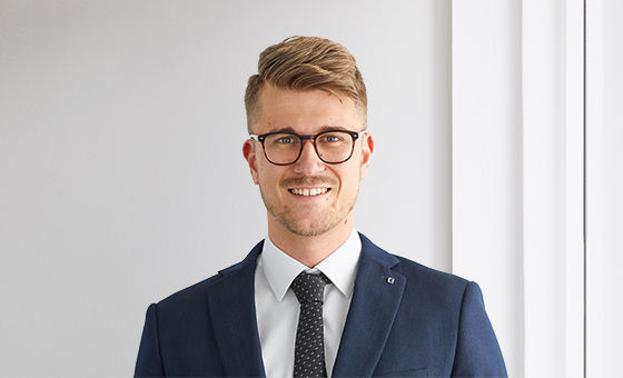 Portraitfoto von Samuel Weber, Berater Gewerbekunden bei der St.Galler Kantonalbank