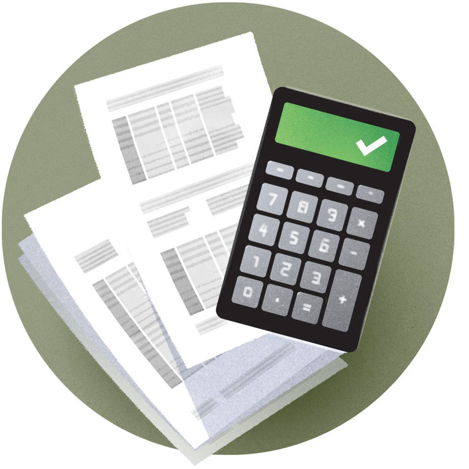 Illustration Berechnung der Tragbarkeit einer Immobilienfinanzierung