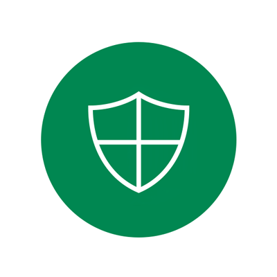 Icon für Stabilität und Schutz