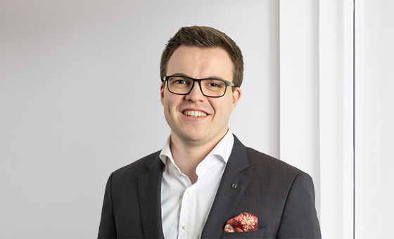 Portraitfoto von Andreas Heiber, Berater Gewerbekunden bei der St.Galler Kantonalbank