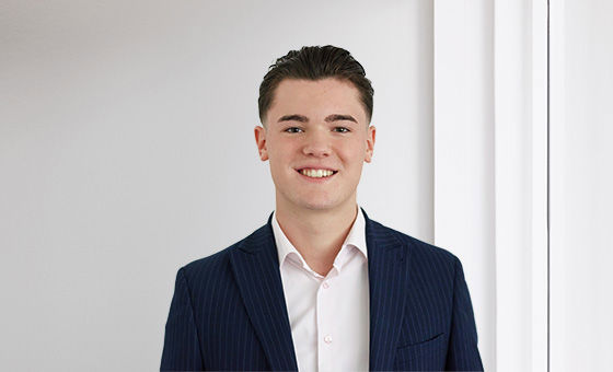 Portraitfoto von Michael Näf, Assistent Privatkunden bei der St.Galler Kantonalbank