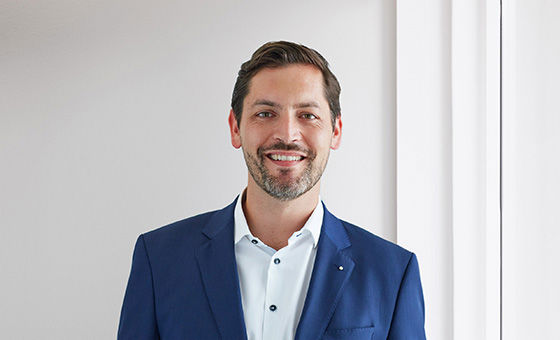 Portraitfoto von Stefan Schaible, Senior-Kundenberater BVG bei der St.Galler Kantonalbank