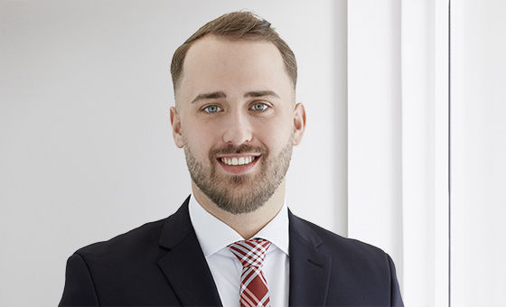 Portraitfoto von Robin Graber, Kundenberater Private Banking bei der St.Galler Kantonalbank