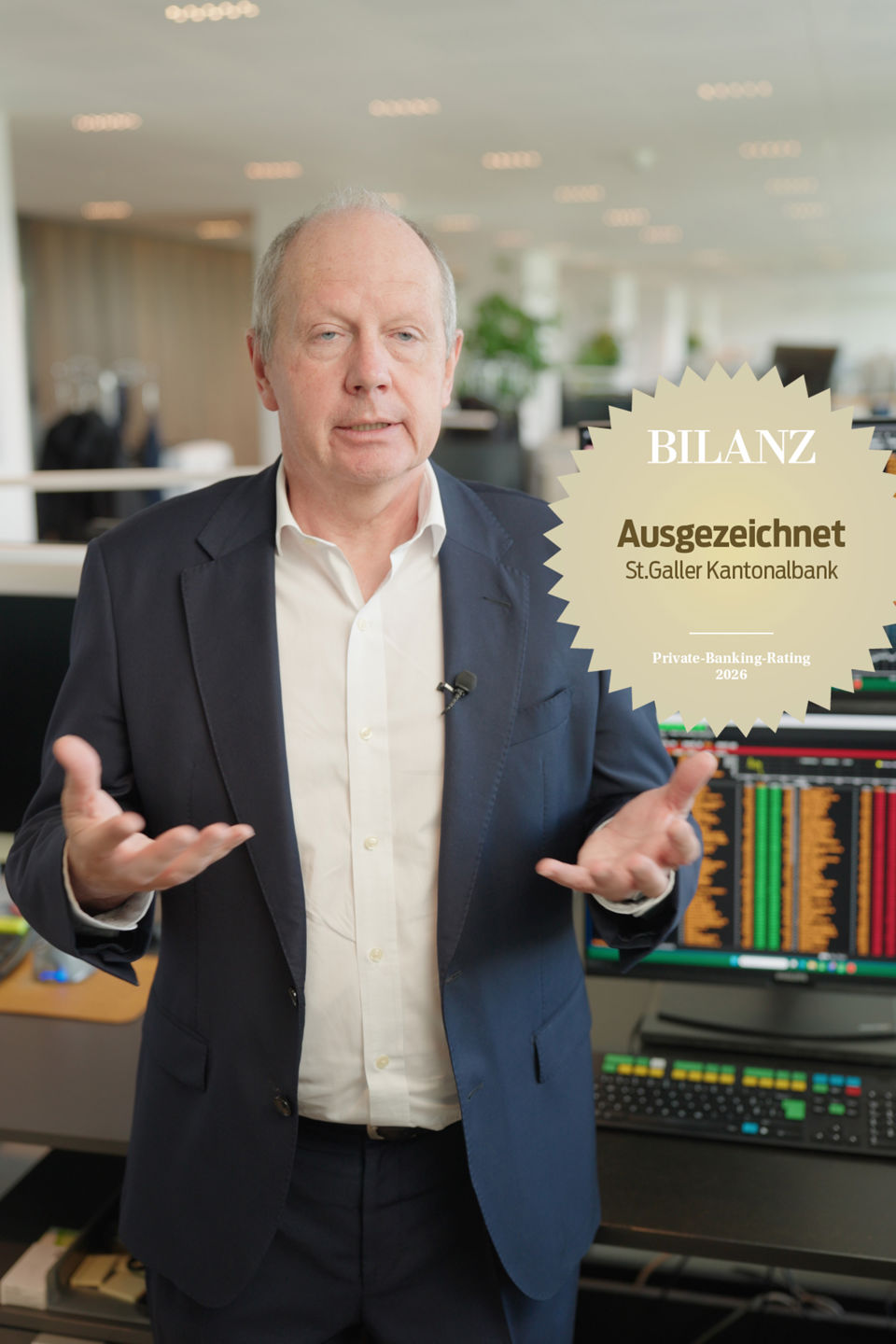 Thomas Stucki, Private-Banking-Award 2026