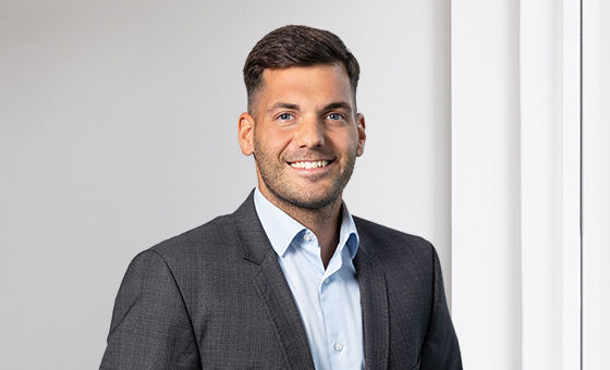 Portraitfoto von Fabio Boccato, Senior Assistent Berufliche Vorsorge bei der St.Galler Kantonalbank