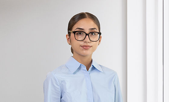 Portraitfoto von Dorjana Gjoni, Lernende bei der St.Galler Kantonalbank