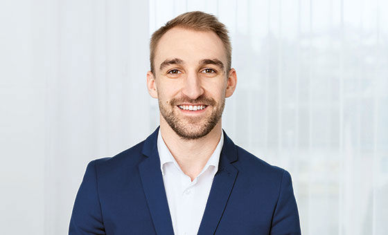 Portraitfoto von Claude Moser, Teamleiter Privatkunden bei der St.Galler Kantonalbank