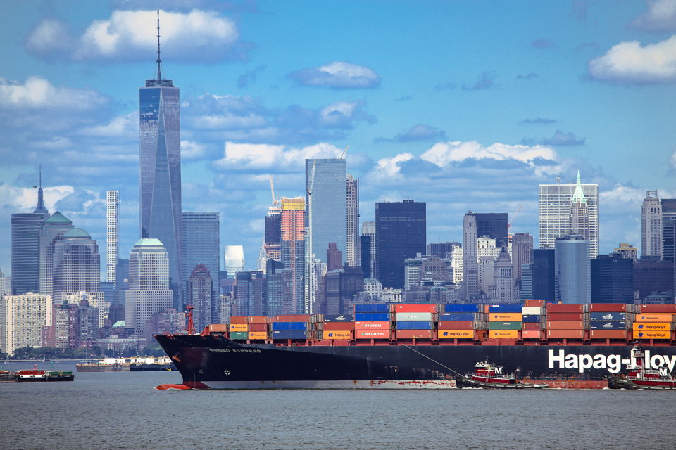 Horizonte Trendforum Konjunkturforum Containerschiff New York