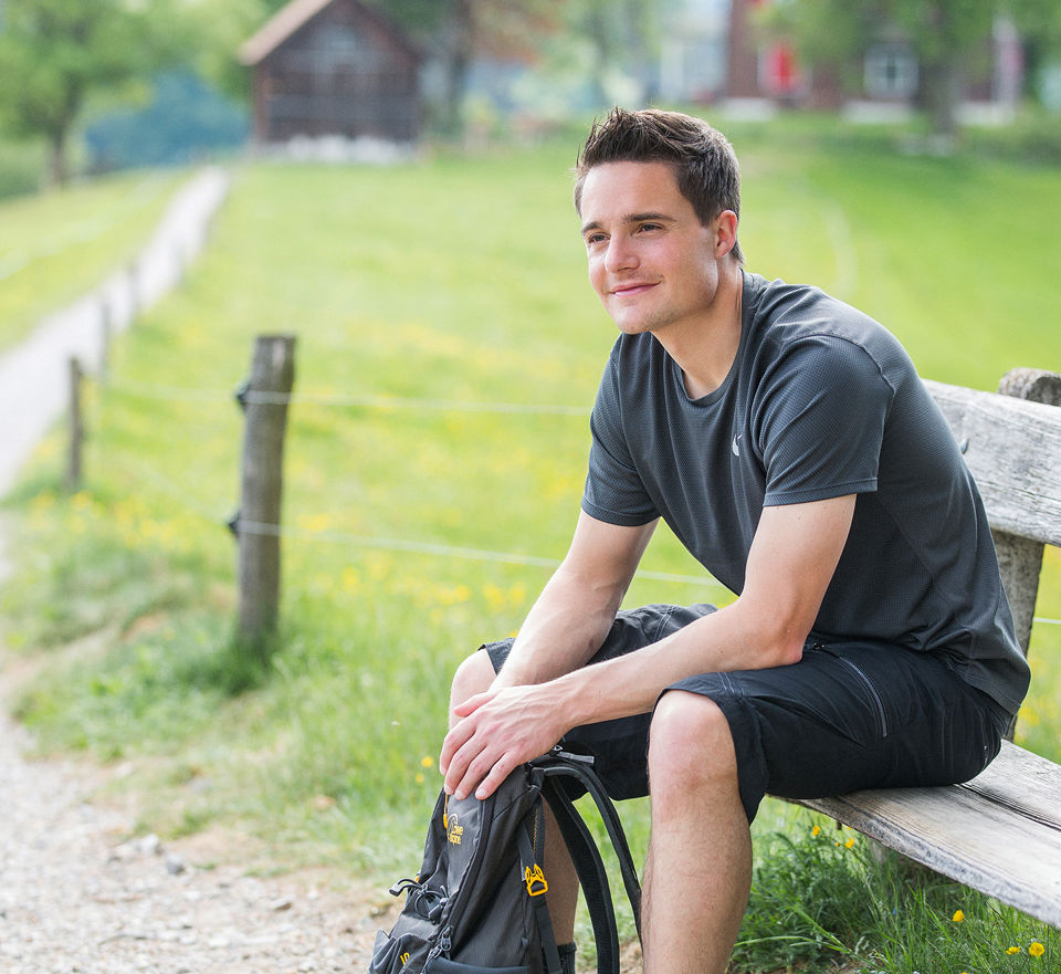 Foto vom Hobby von Dominik Looser, Senior Berater Gewerbekunden bei der St.Galler Kantonalbank