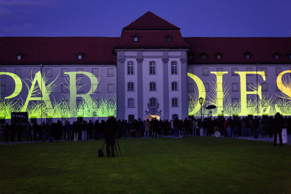 Bild vom Gallusplatz am Gallus Jubiläum 2