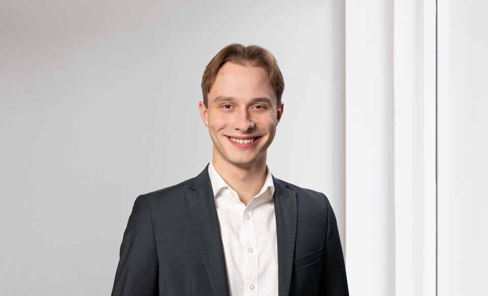 Portraitfoto von Noël Leemann, Assistent Private Banking bei der St.Galler Kantonalbank