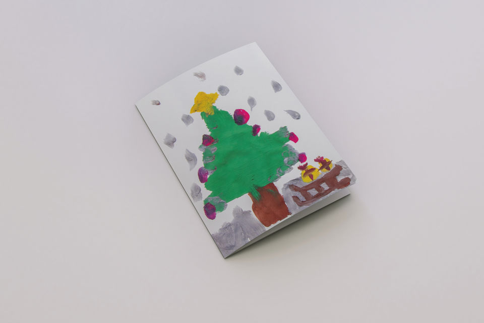 Weihnachtskarte 2021 der St.Galler Kantonalbank