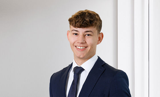 Portraitfoto von Noe Rieser, bei der St.Galler Kantonalbank