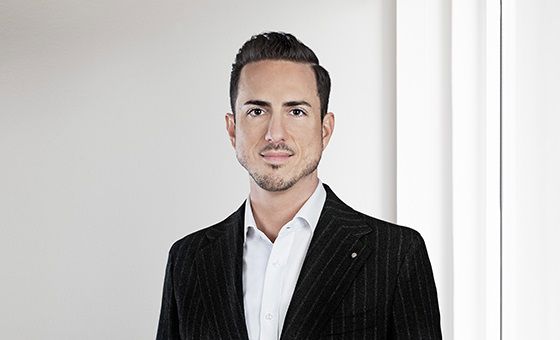 Portraitfoto von Roger Scherrer, Leiter Gewerbekunden bei der St.Galler Kantonalbank