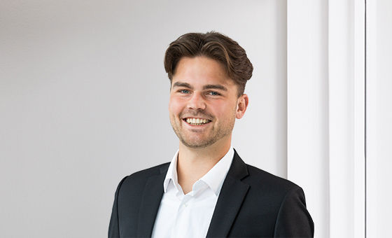 Portraitfoto von Darvin Frei, Fachspezialist Firmenkunden bei der St.Galler Kantonalbank