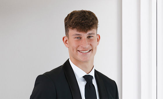Portraitfoto von David Gasic, Lernender bei der St.Galler Kantonalbank