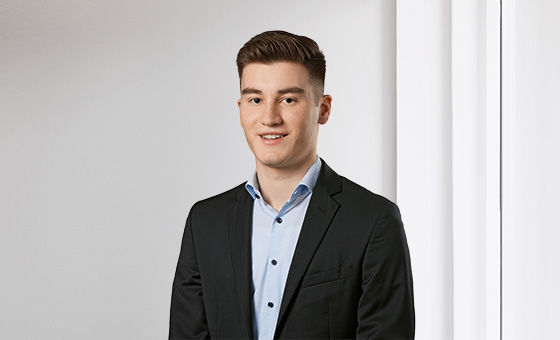 Portraitfoto von Marc Eilinger, Assistent Privatkunden bei der St.Galler Kantonalbank
