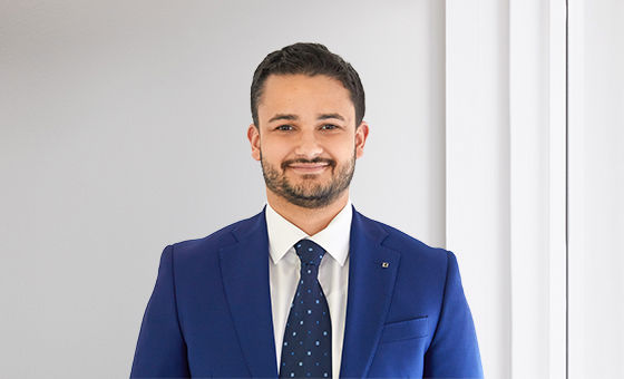 Portraitfoto von Rui Pedro Paulino Fernandes, Senior Assistent Institutionelle Anleger bei der St.Galler Kantonalbank