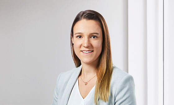 Portraitfoto von Nina Preisig, Fachspezialistin Privatkunden bei der St.Galler Kantonalbank