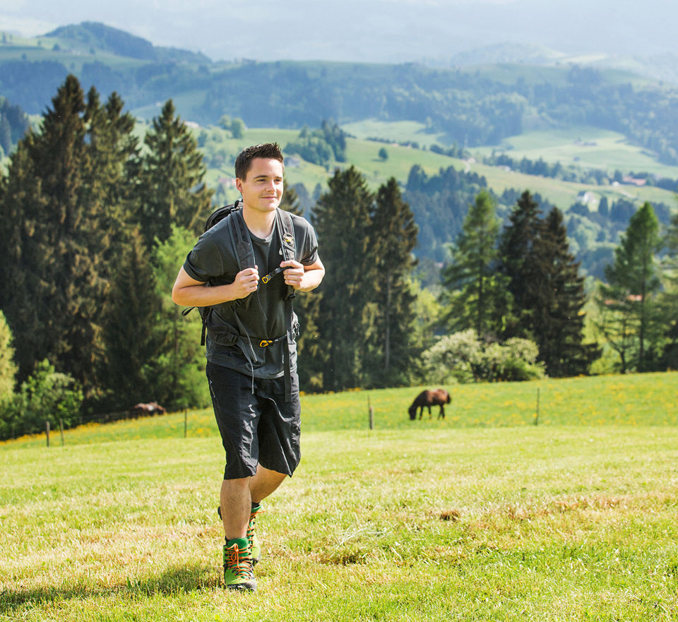 Foto vom Hobby von Dominik Looser, Senior Berater Gewerbekunden bei der St.Galler Kantonalbank