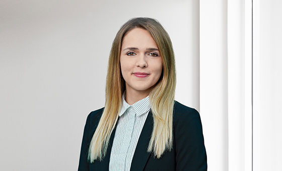 Portraitfoto von Michèle Falk-Schmid, Senior Beraterin Privatkunden bei der St.Galler Kantonalbank