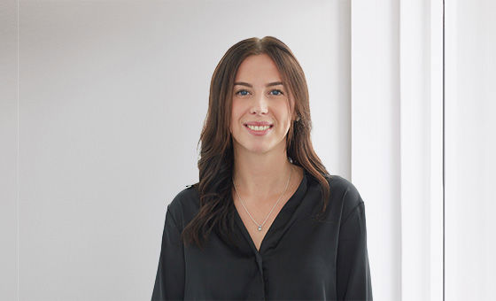 Portraitfoto von Valeryia Ryzhova, Kundenberaterin bei der St.Galler Kantonalbank