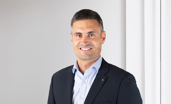 Portraitfoto von Lukas Fust, Leiter Privatkunden bei der St.Galler Kantonalbank