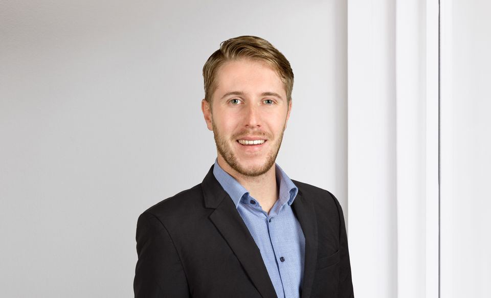 Portraitfoto von Michael Walser, Assistent Privatkunden bei der St.Galler Kantonalbank