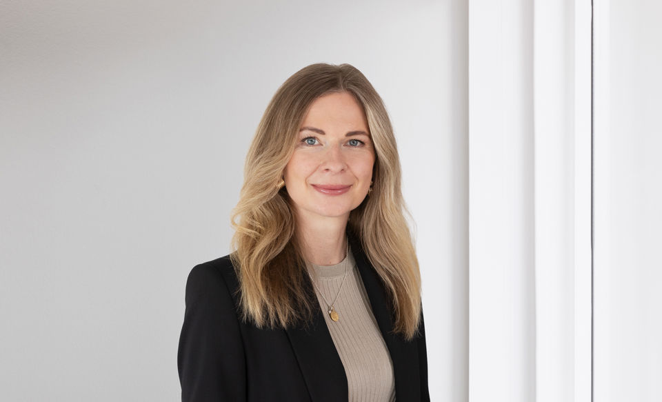 Portraitfoto von Andrea Brigante, Fachspezialistin Gewerbekunden bei der St.Galler Kantonalbank